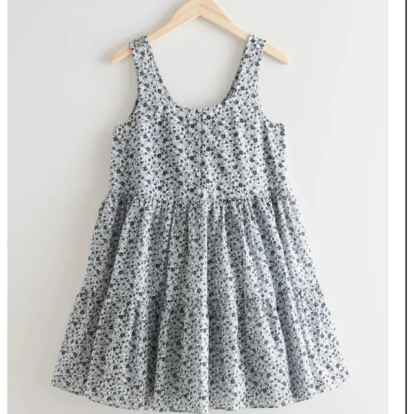 & other stories boho mini floral dress - Picture 2 of 12